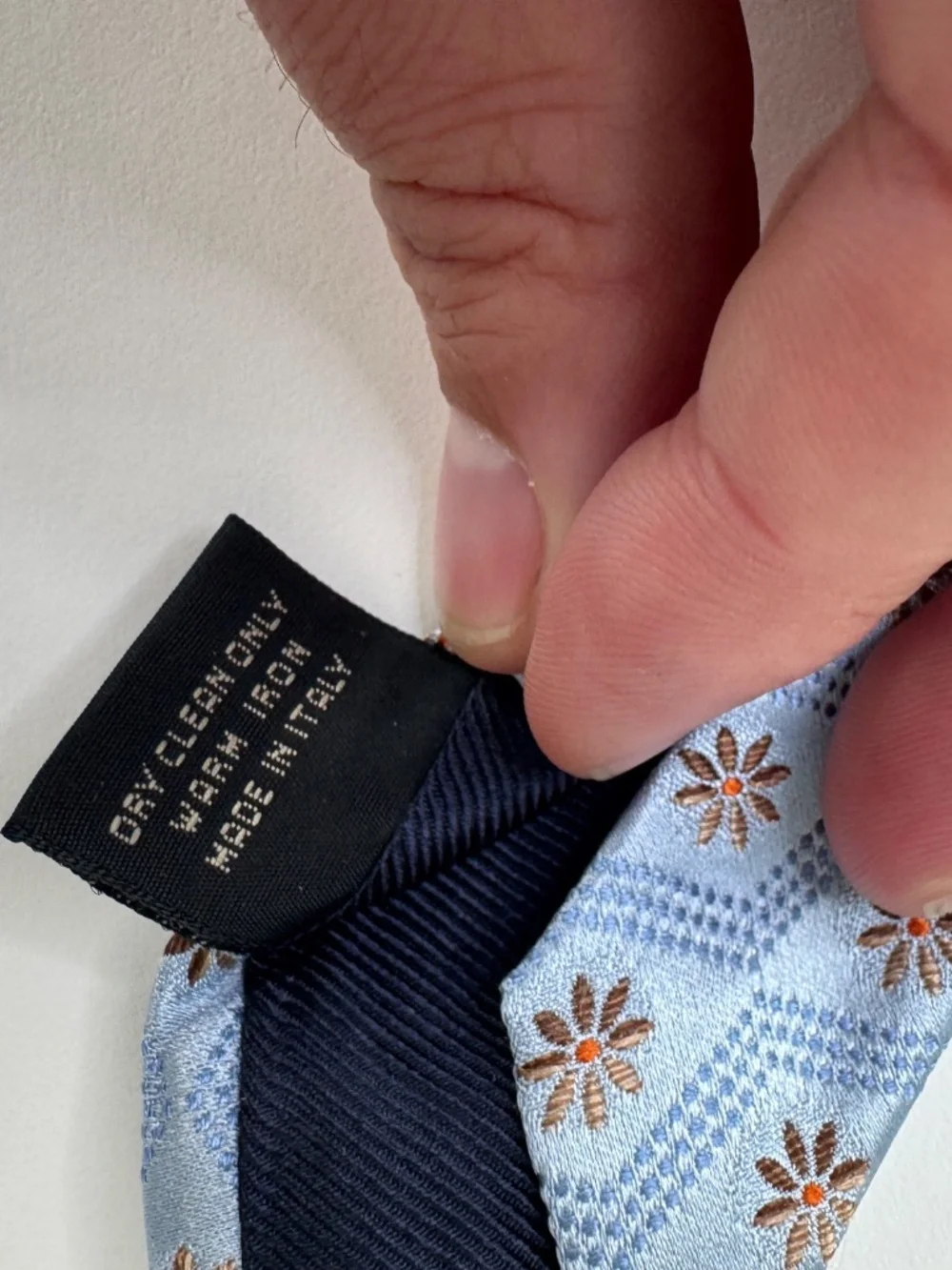 Ermenegildo Zegna 100% Silk Tie 3.5